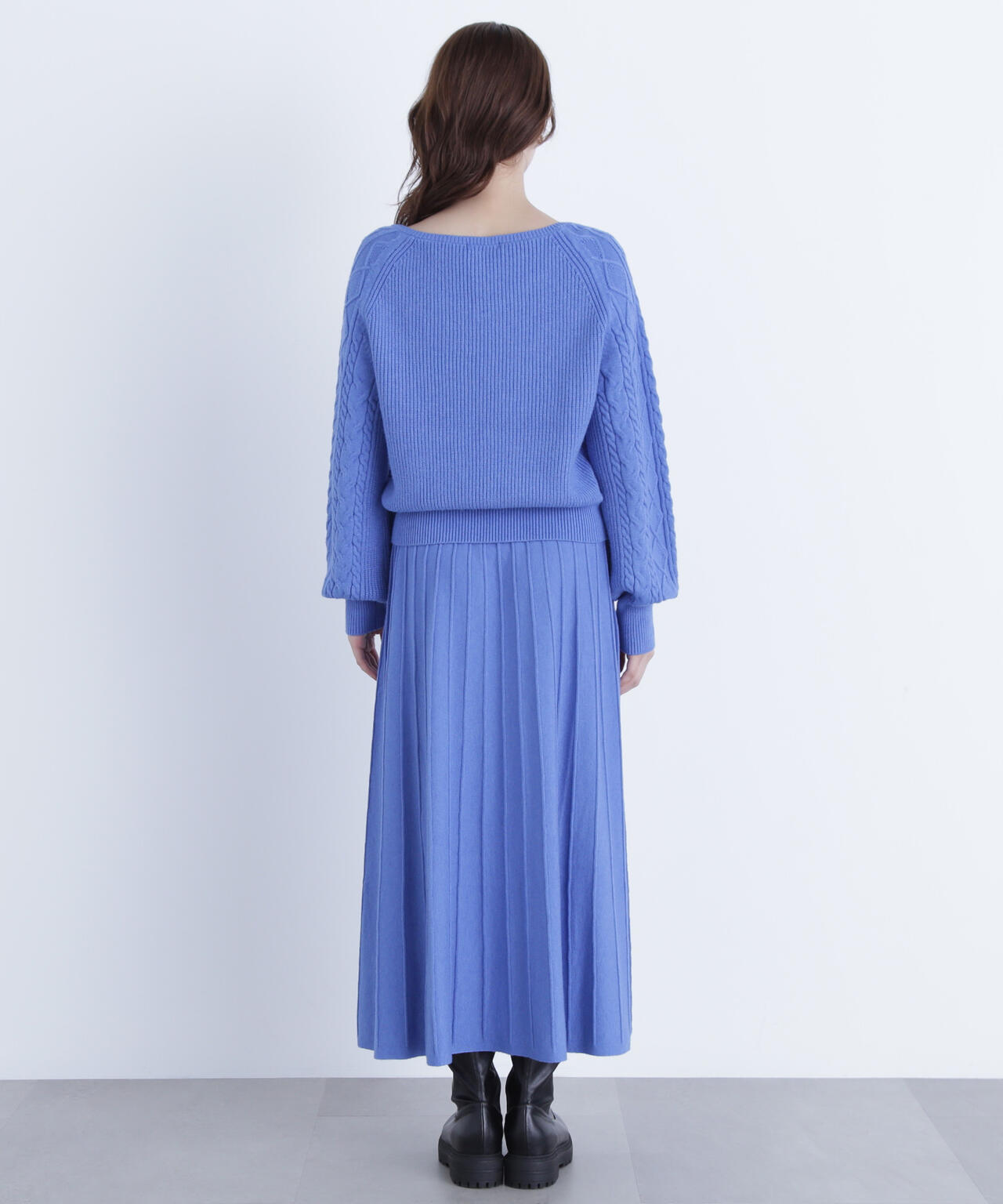 ケーブルニットセットアップ