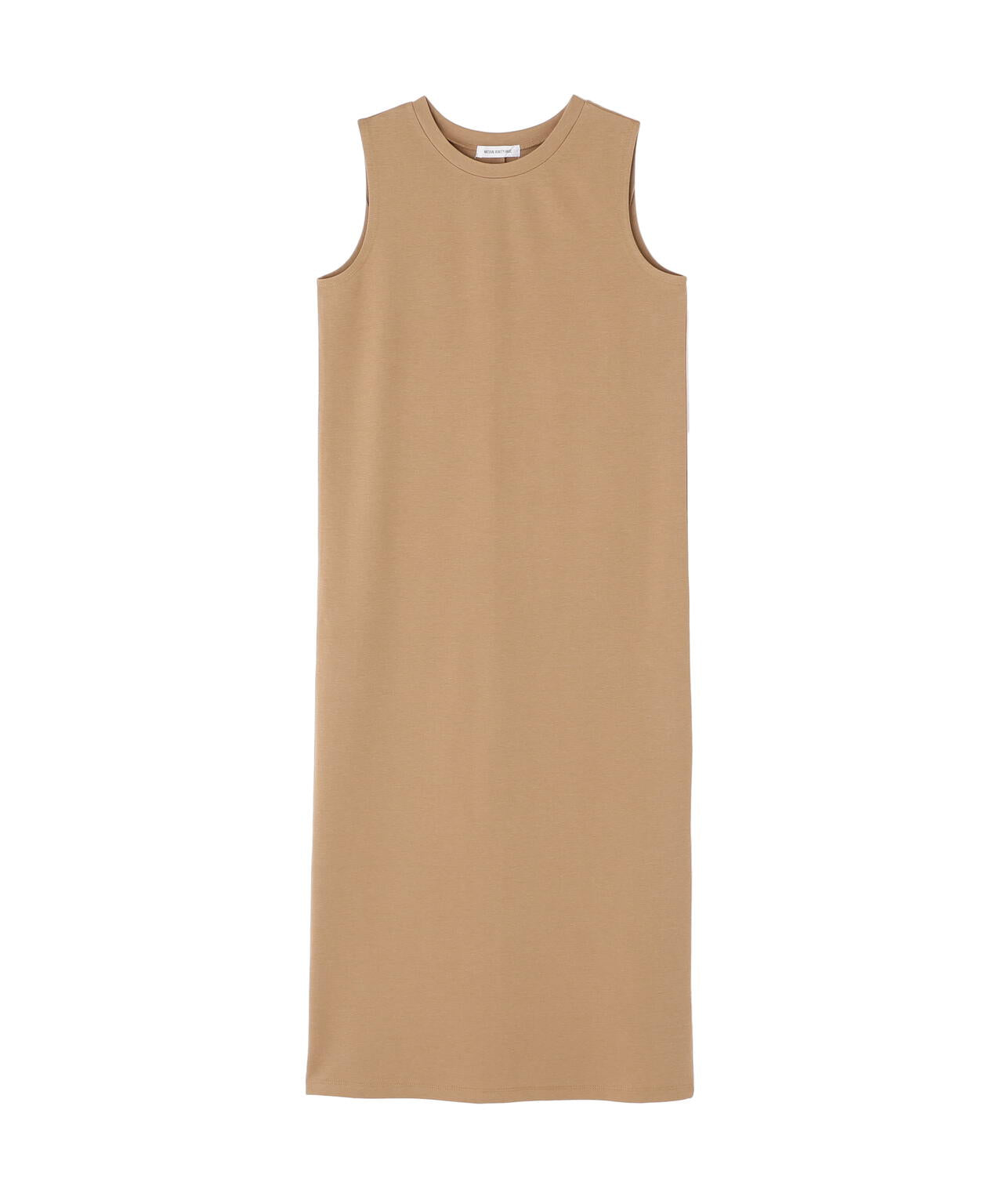 Vネックニットベスト&ナローワンピース