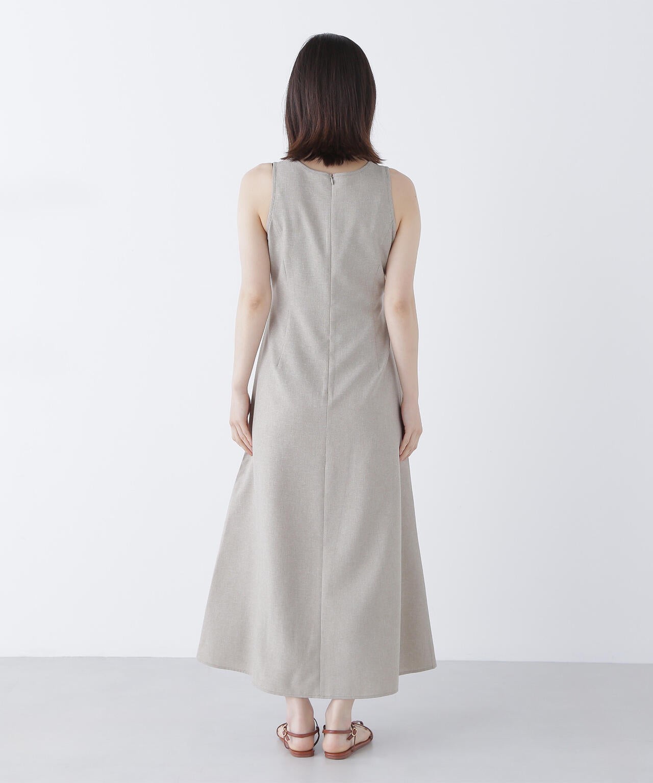 透かし編みニット&アメスリワンピース