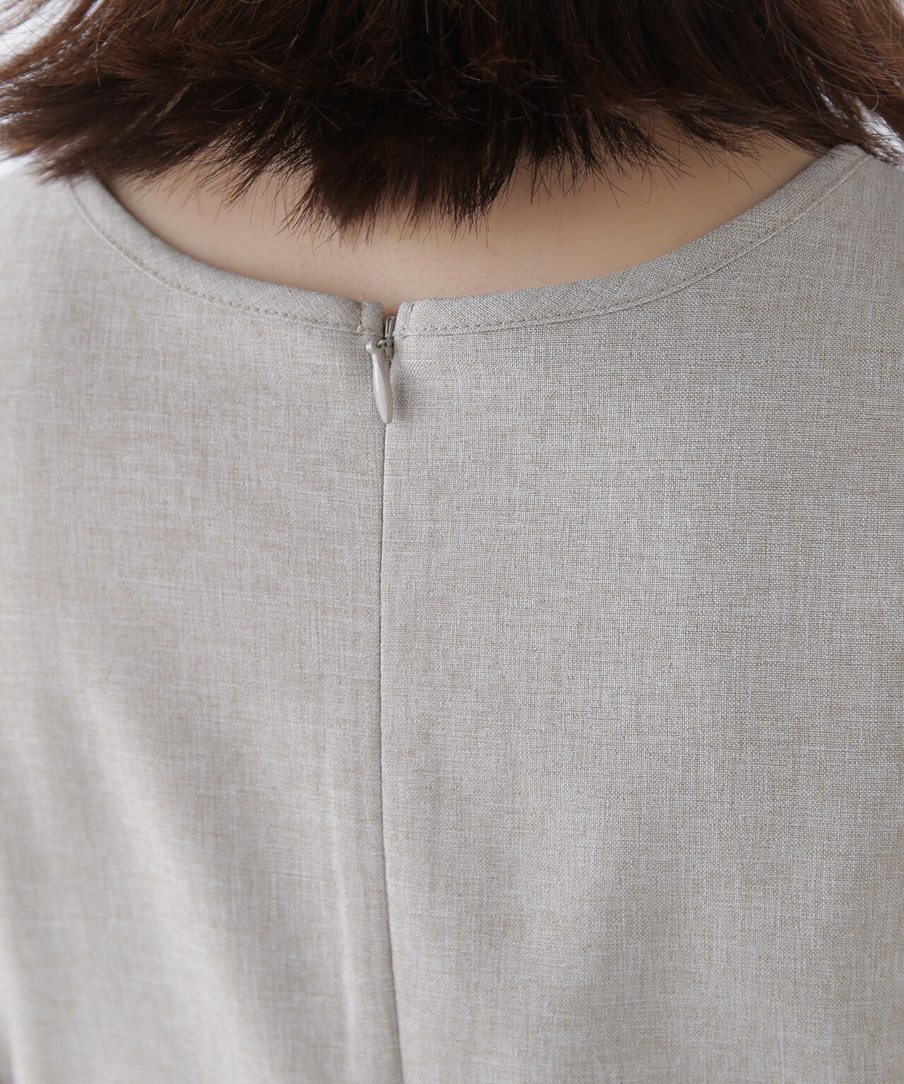 透かし編みニット&アメスリワンピース