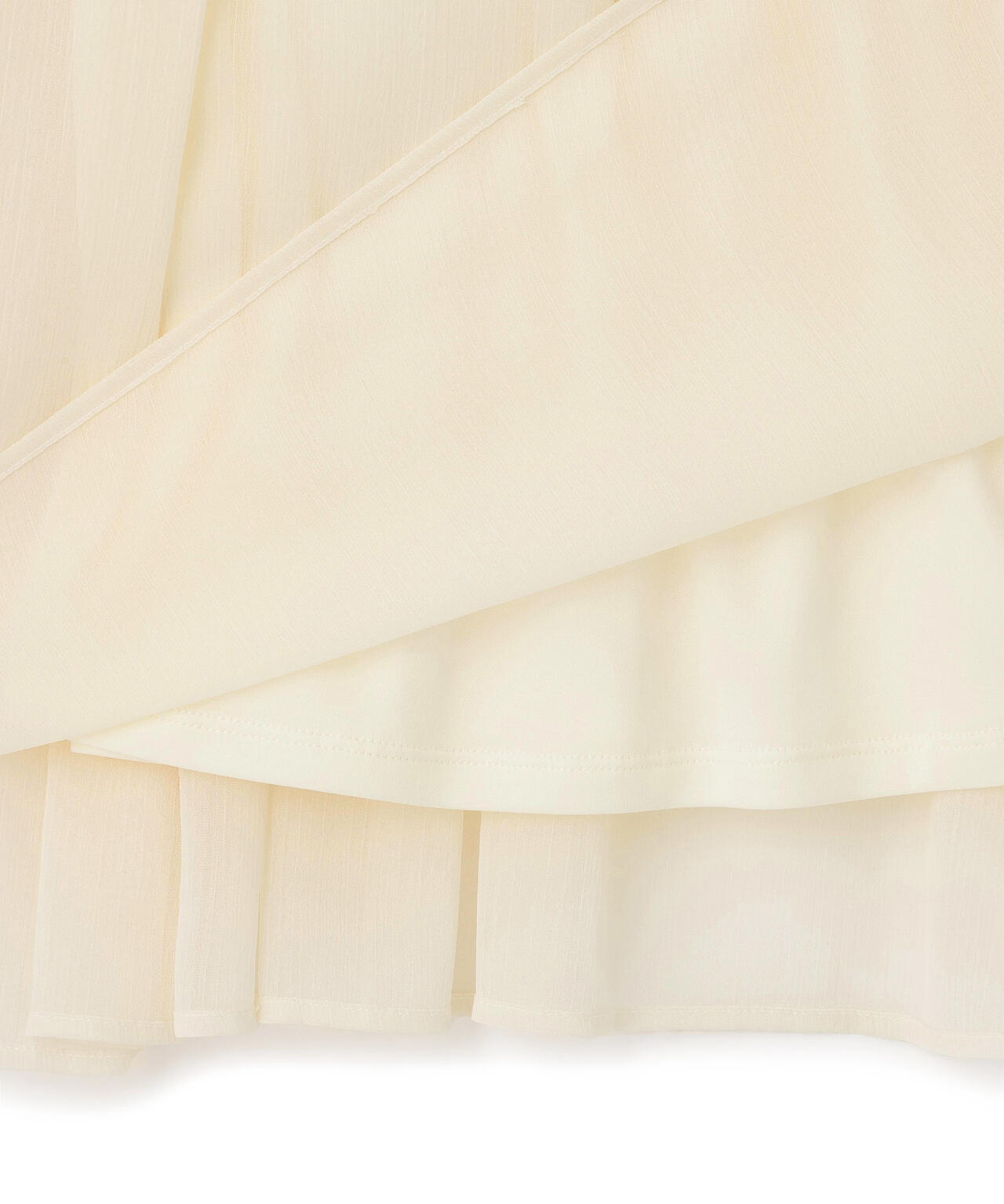 アシメカラードッキングワンピース