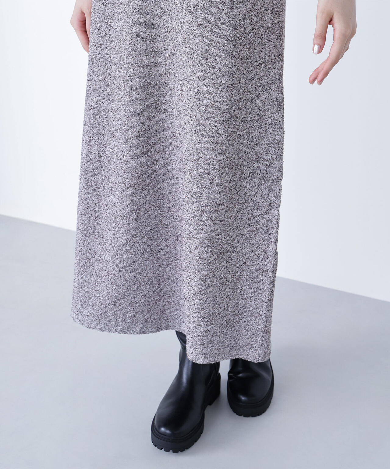 ショートボレロセットニットワンピース