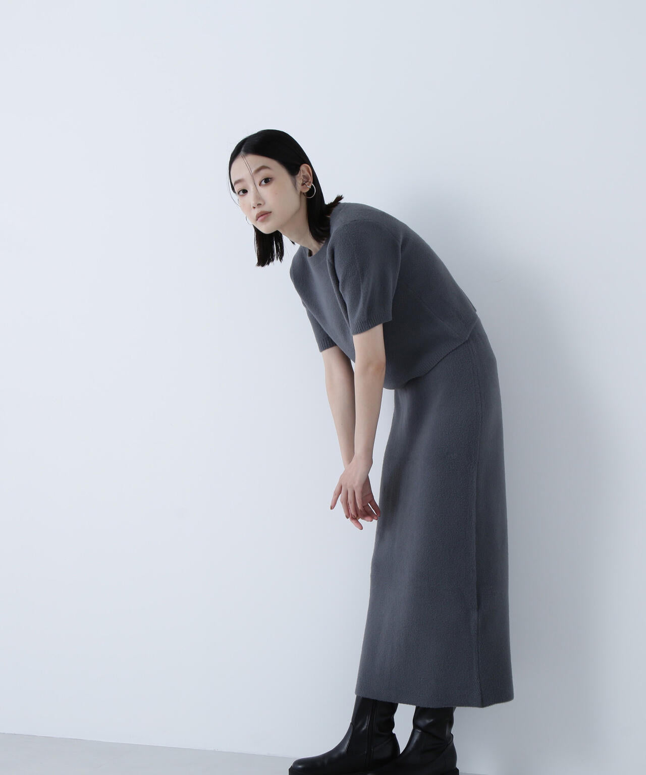 フェザーニットセットアップ