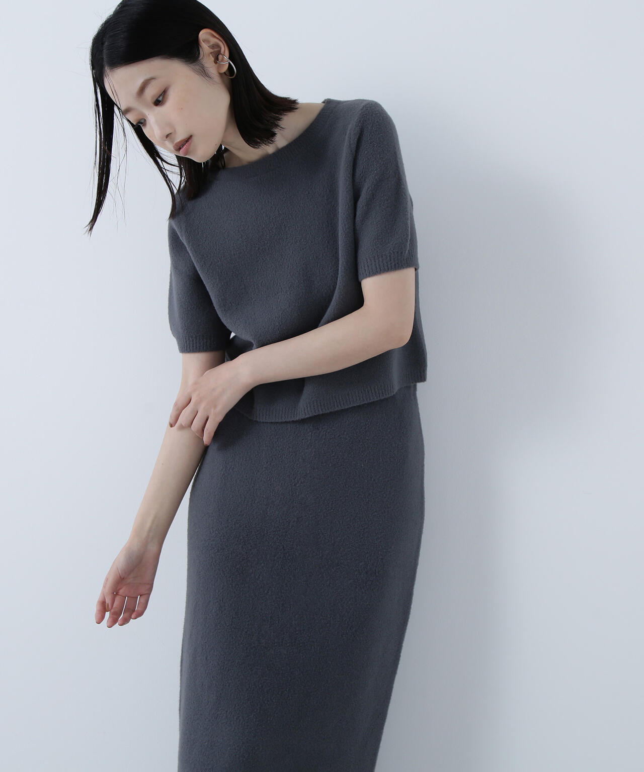 フェザーニットセットアップ