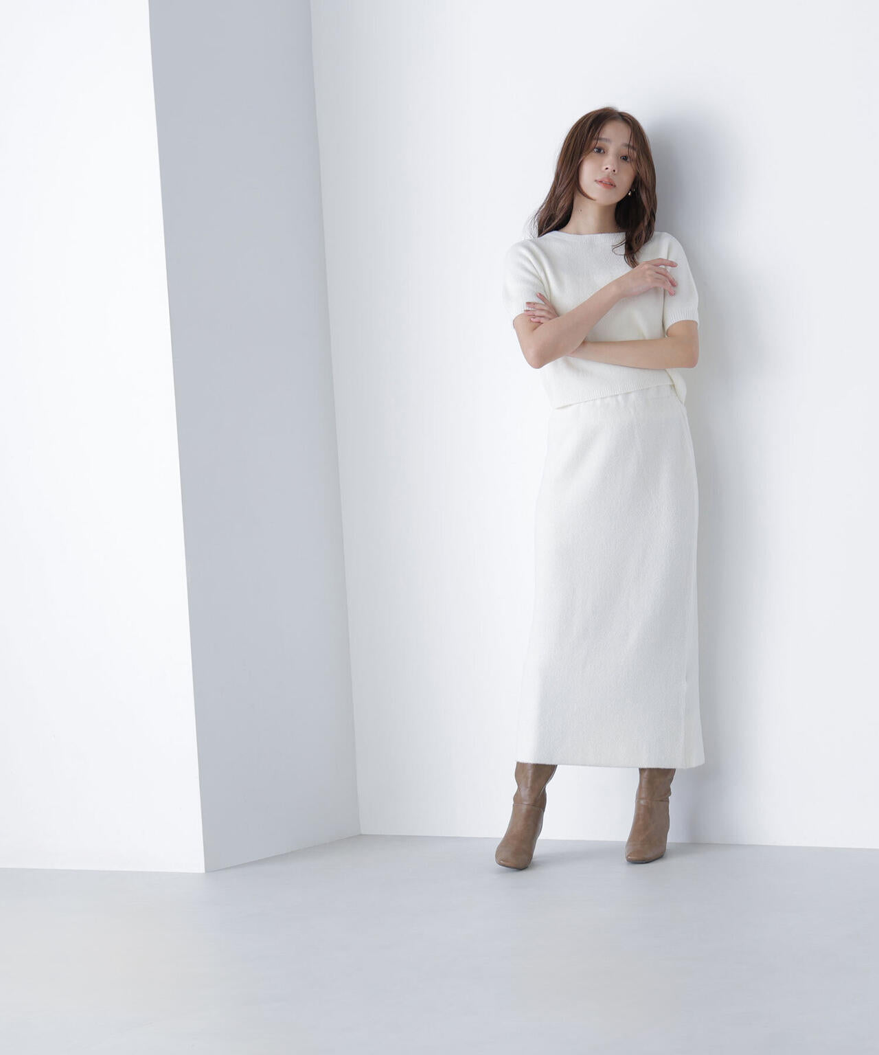 フェザーニットセットアップ