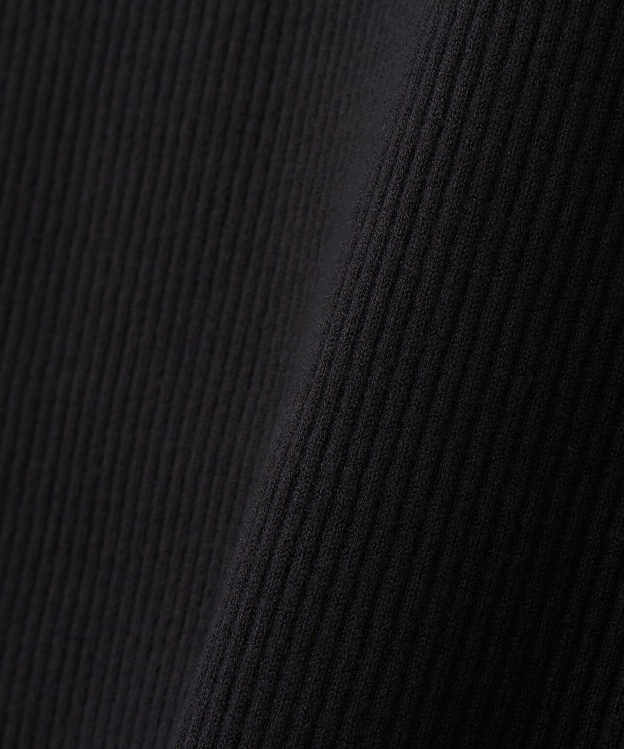 バイカラーニットカーデ&スカート