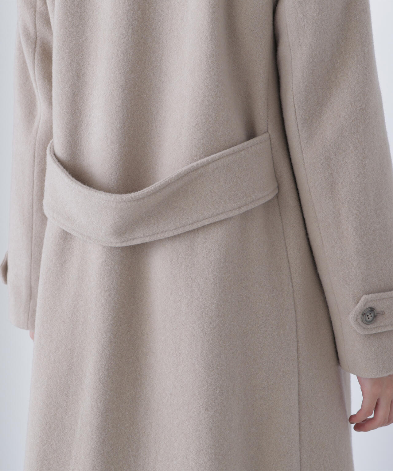 ビッグカラーダブルチェスターコート