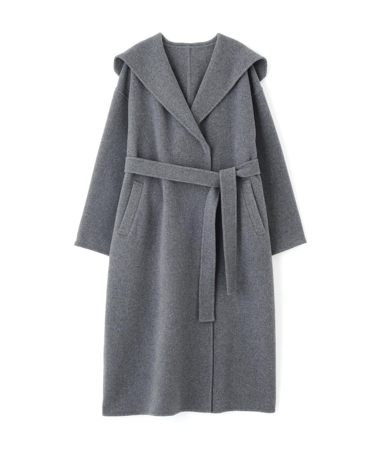 フーデッドロングコート