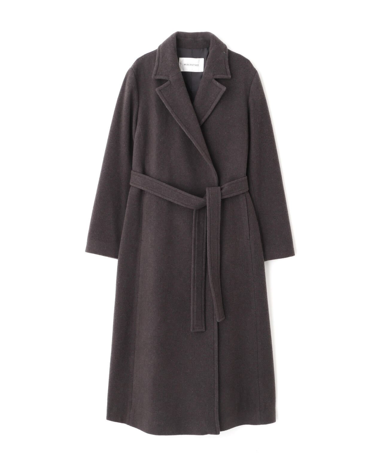 テーラーベルテッドロングコート