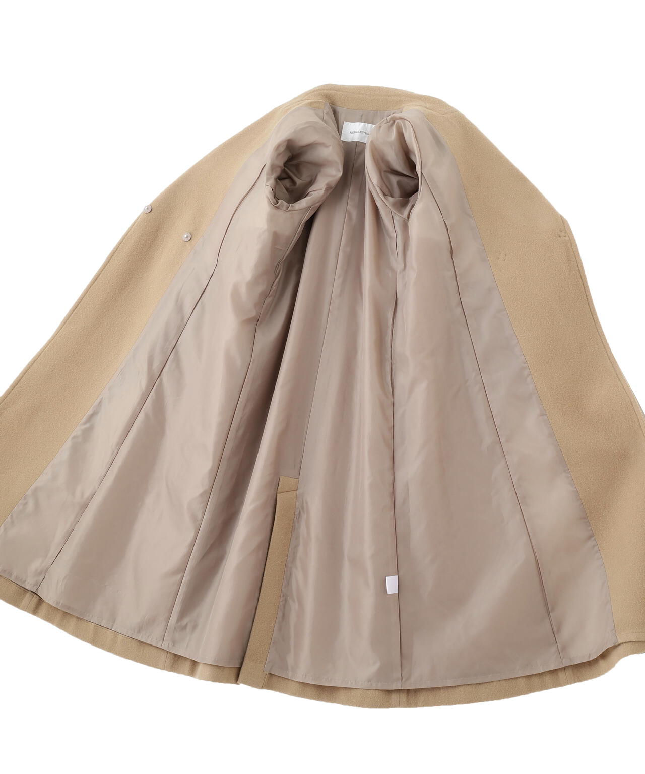 テーラーベルテッドロングコート