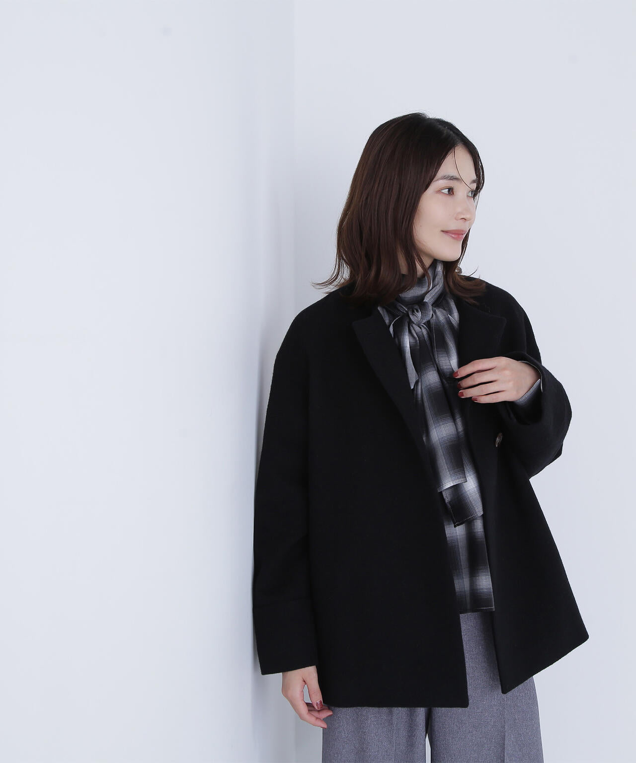 【sweet掲載】【ちょうど、いい服】毎日に“ちょうどいい”カシミヤ混コート