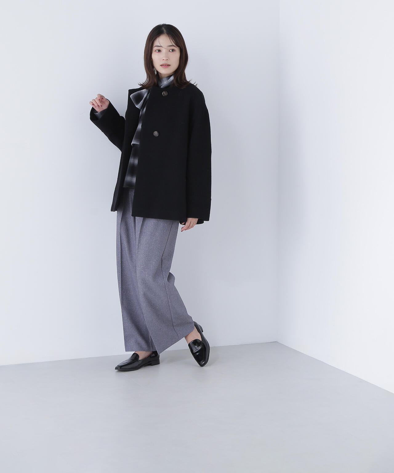 【sweet掲載】【ちょうど、いい服】毎日に“ちょうどいい”カシミヤ混コート