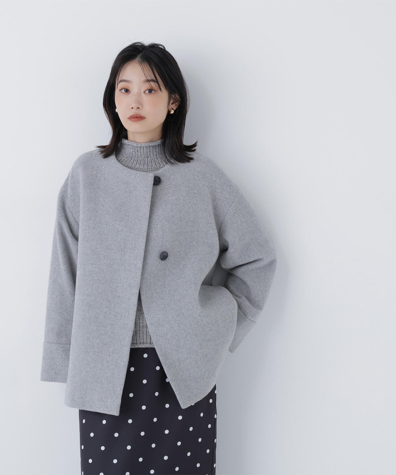 【sweet12月号掲載】【ちょうど、いい服】毎日に“ちょうどいい”カシミヤ混コート