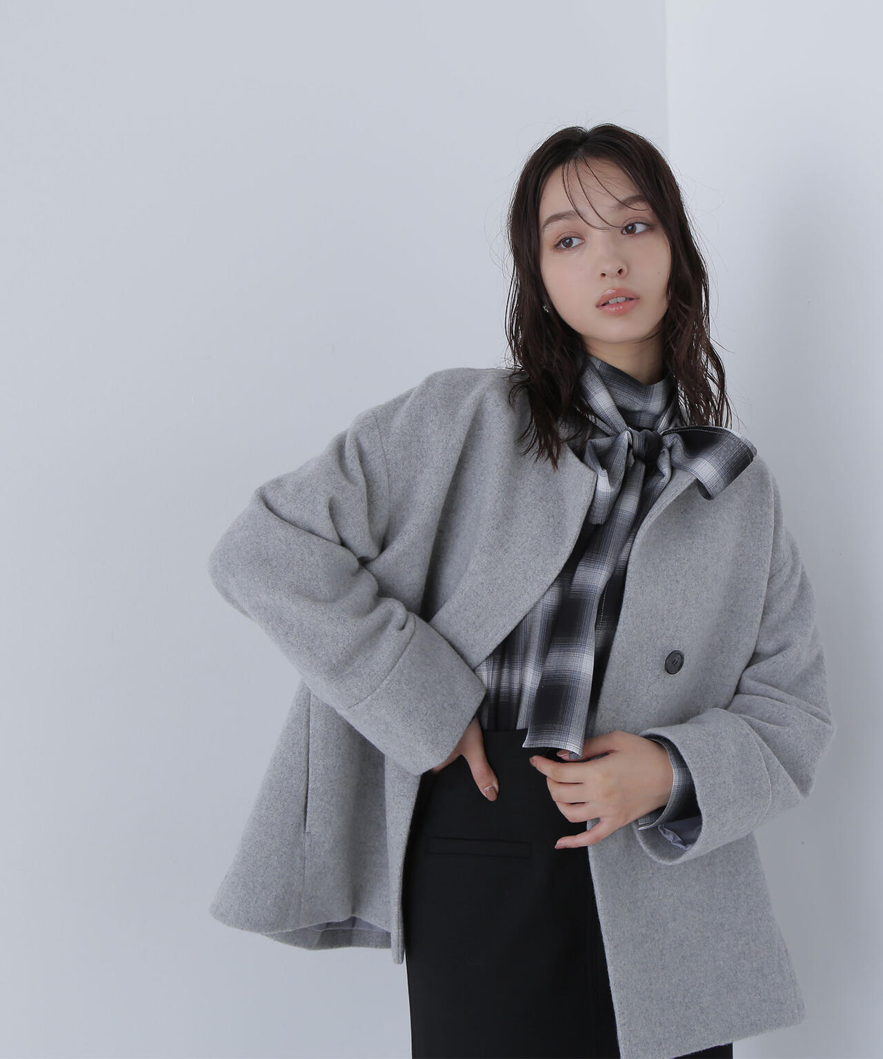 【sweet掲載】【ちょうど、いい服】毎日に“ちょうどいい”カシミヤ混コート