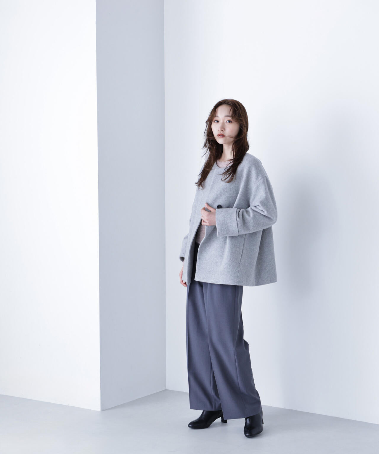 【sweet掲載】【ちょうど、いい服】毎日に“ちょうどいい”カシミヤ混コート