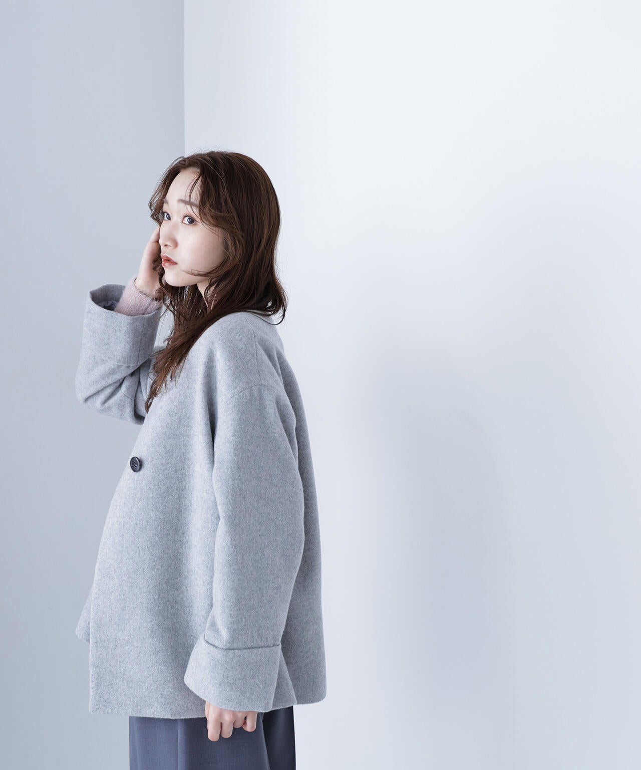 【sweet12月号掲載】【ちょうど、いい服】毎日に“ちょうどいい”カシミヤ混コート