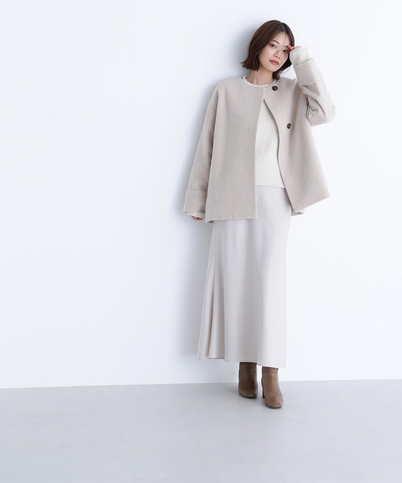 【sweet掲載】【ちょうど、いい服】毎日に“ちょうどいい”カシミヤ混コート