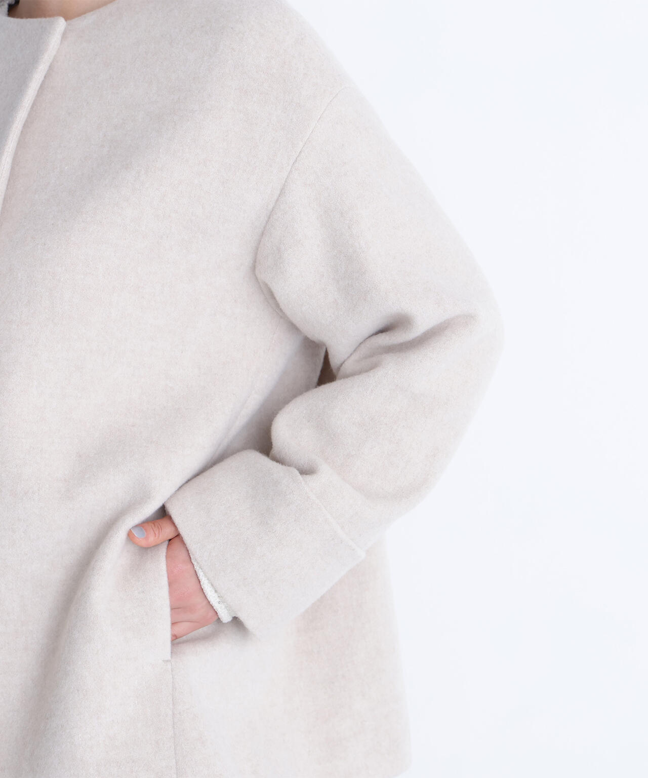 【sweet12月号掲載】【ちょうど、いい服】毎日に“ちょうどいい”カシミヤ混コート