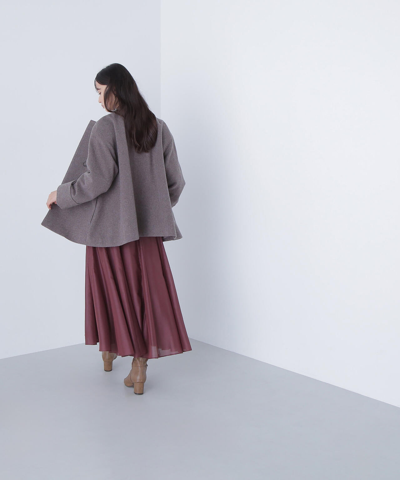 【sweet12月号掲載】【ちょうど、いい服】毎日に“ちょうどいい”カシミヤ混コート