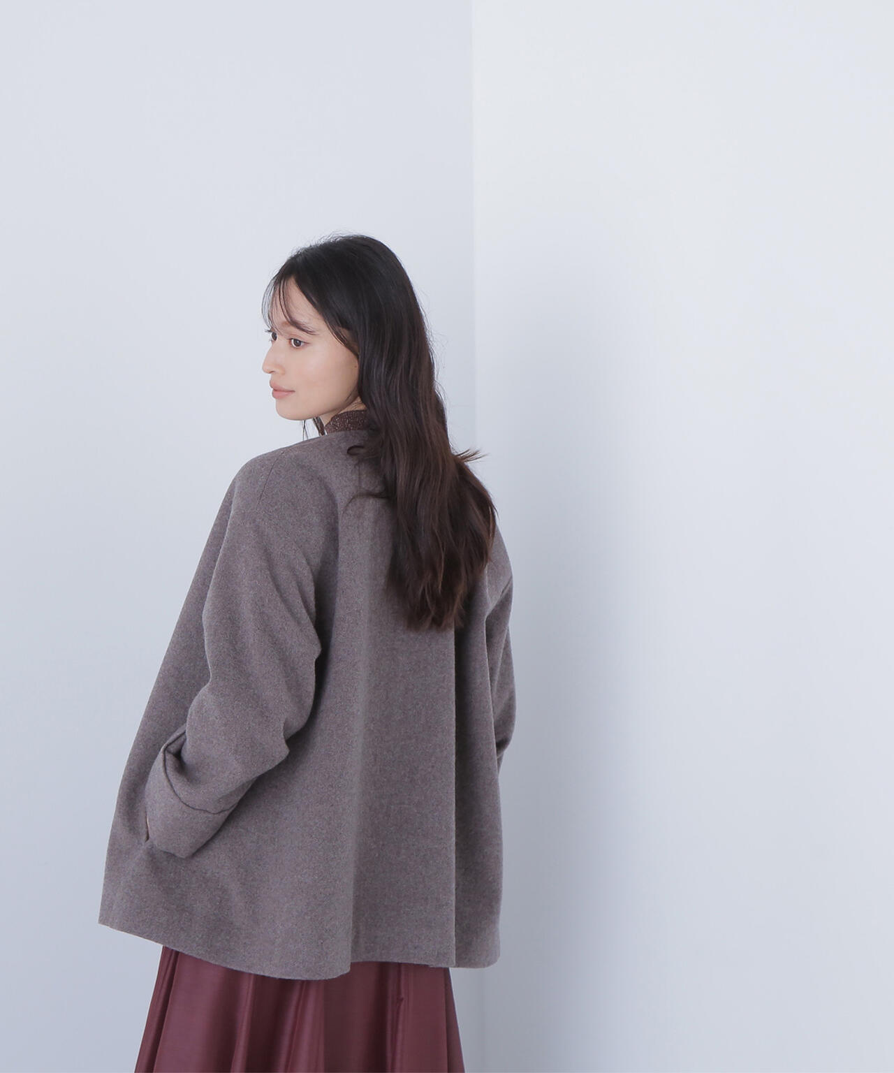 【sweet掲載】【ちょうど、いい服】毎日に“ちょうどいい”カシミヤ混コート