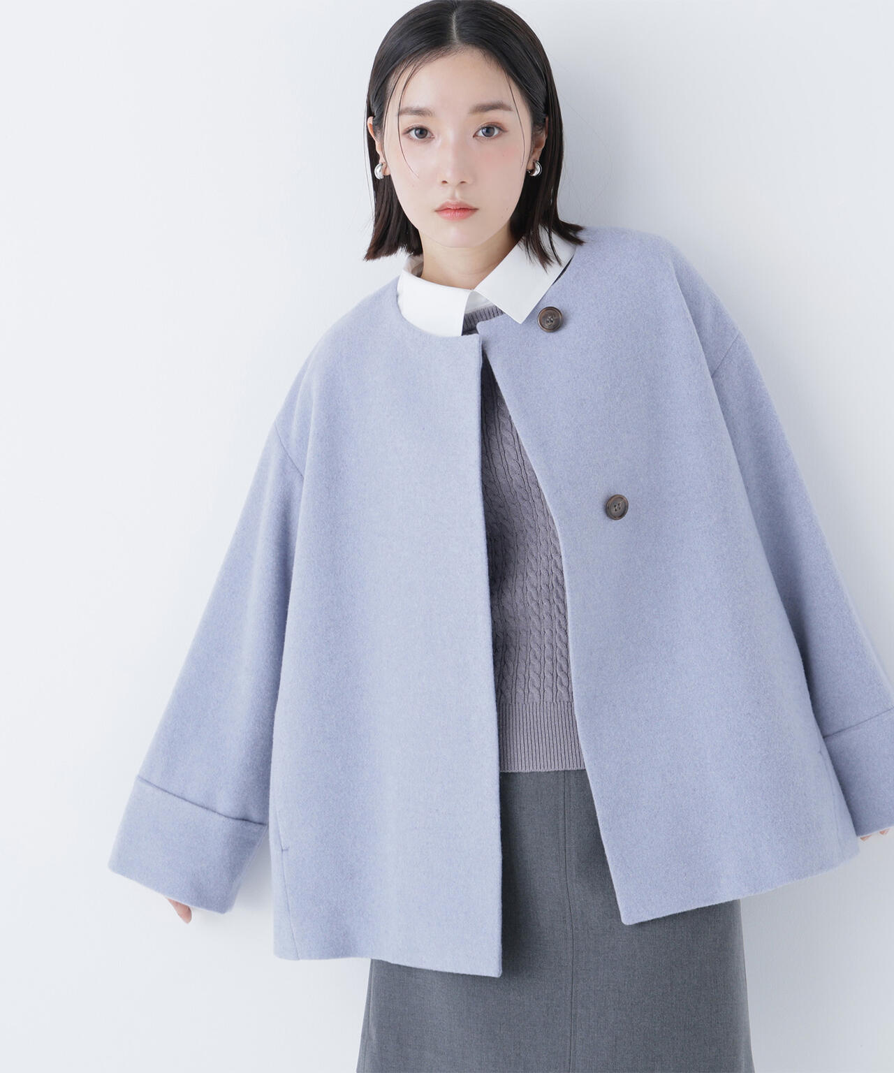 【sweet掲載】【ちょうど、いい服】毎日に“ちょうどいい”カシミヤ混コート