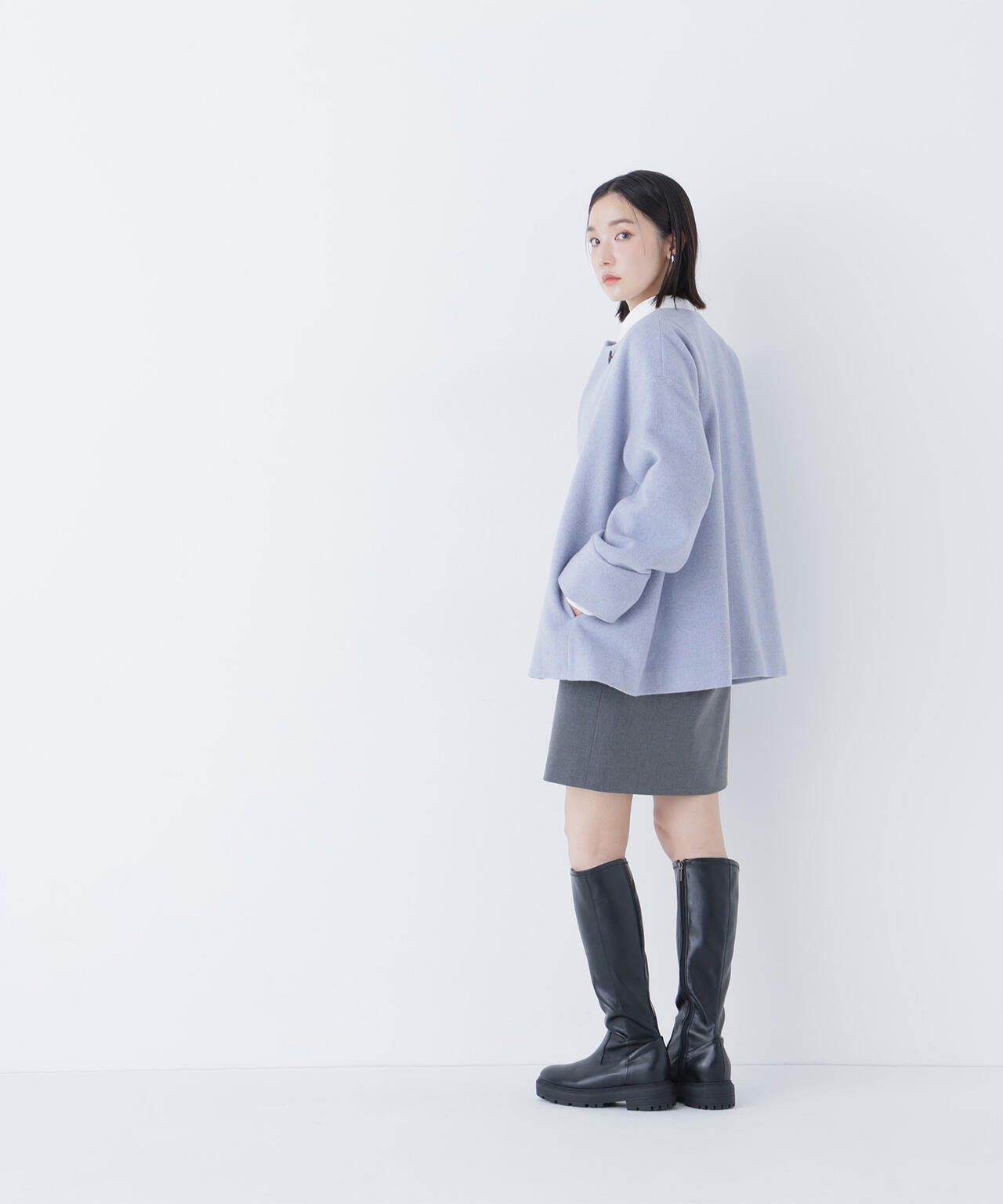 【sweet掲載】【ちょうど、いい服】毎日に“ちょうどいい”カシミヤ混コート