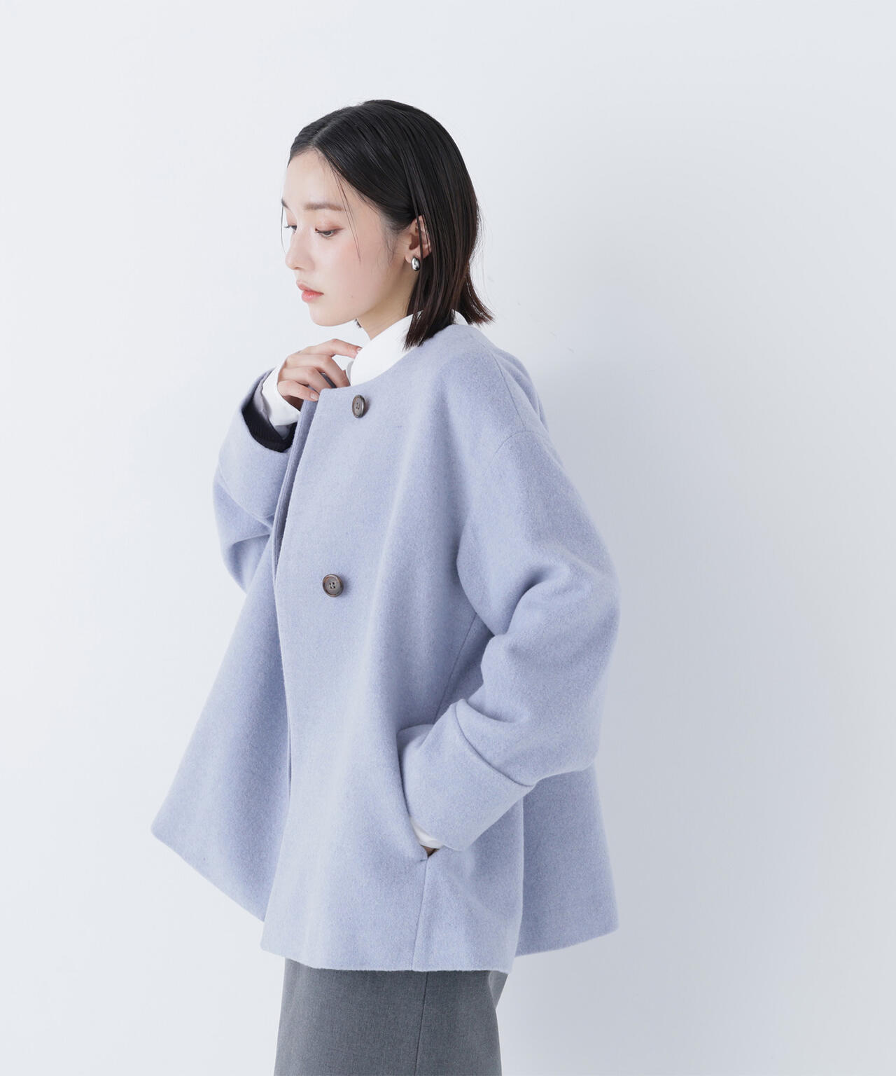 【sweet掲載】【ちょうど、いい服】毎日に“ちょうどいい”カシミヤ混コート