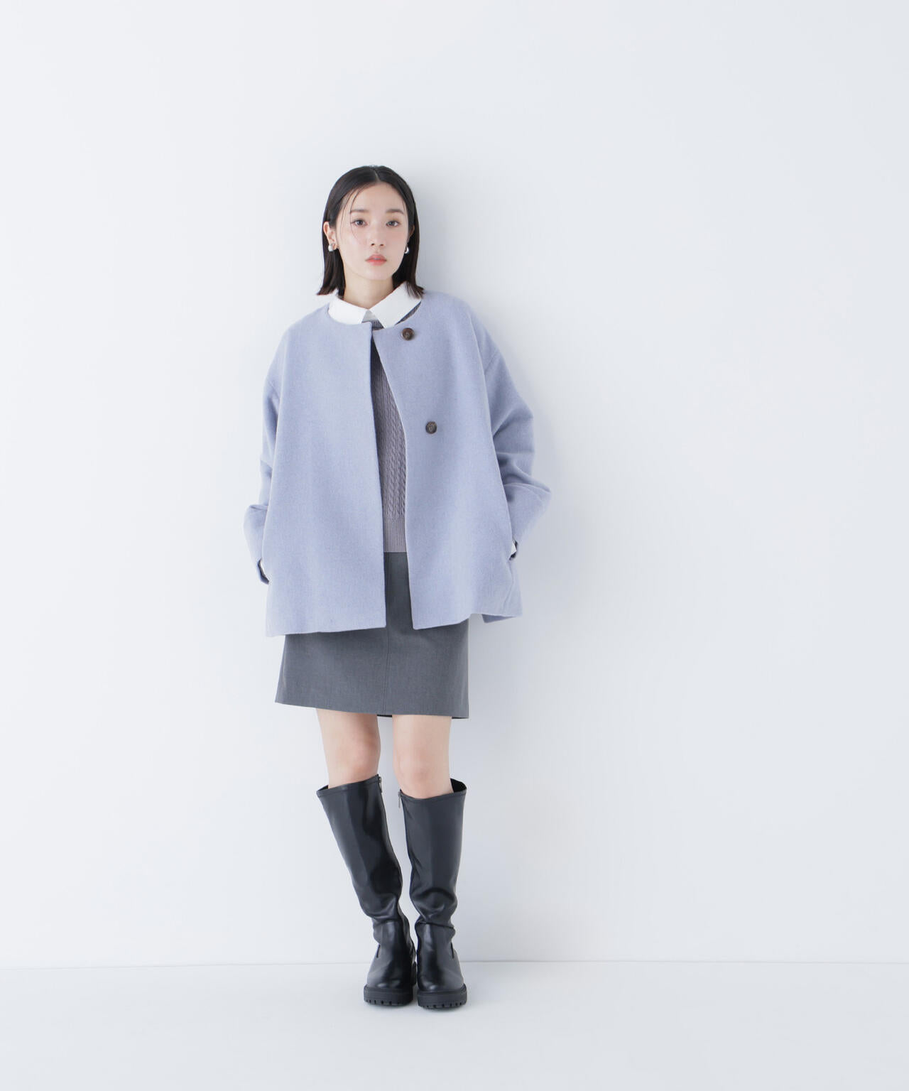 【sweet掲載】【ちょうど、いい服】毎日に“ちょうどいい”カシミヤ混コート