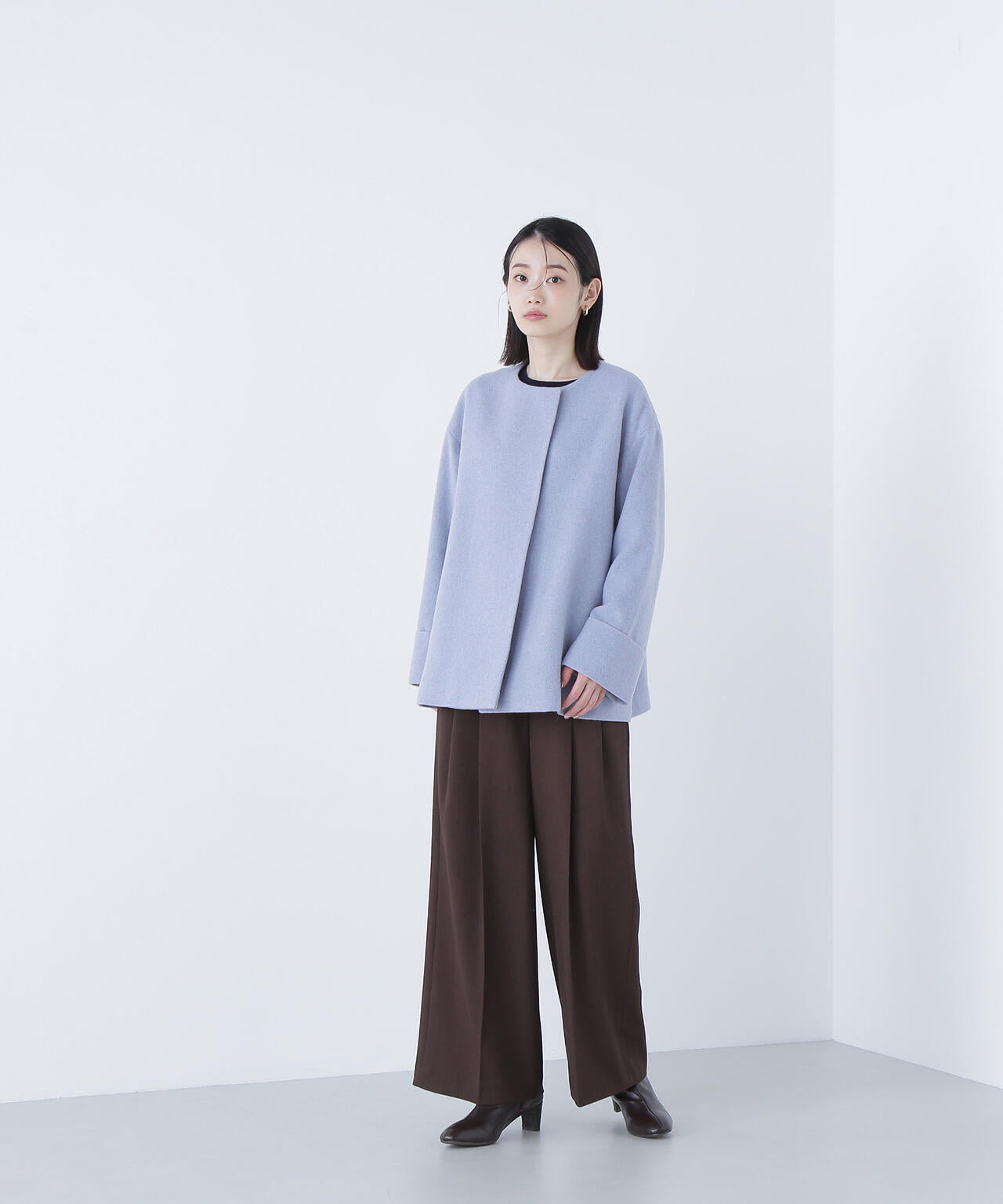 【sweet12月号掲載】【ちょうど、いい服】毎日に“ちょうどいい”カシミヤ混コート