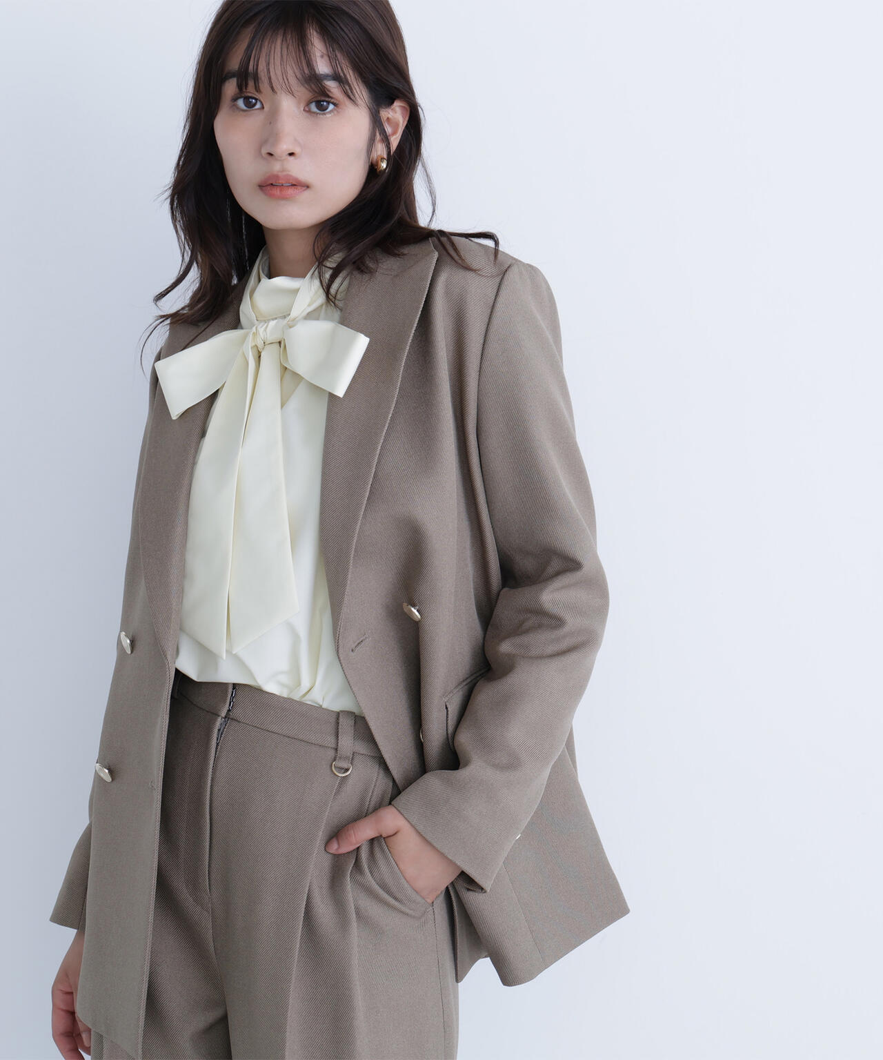 <CLASSY. お仕事名品Award 2025>「ジャケット賞」ダブルブレストボクシージャケットII