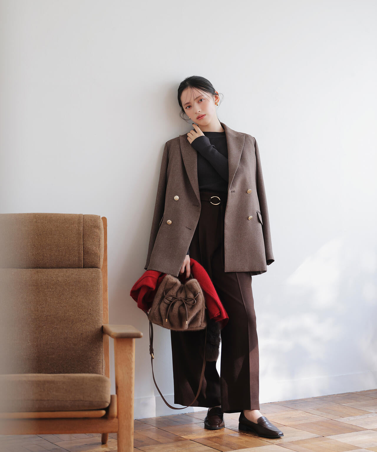 <CLASSY. お仕事名品Award 2025>「ジャケット賞」ダブルブレストボクシージャケットII