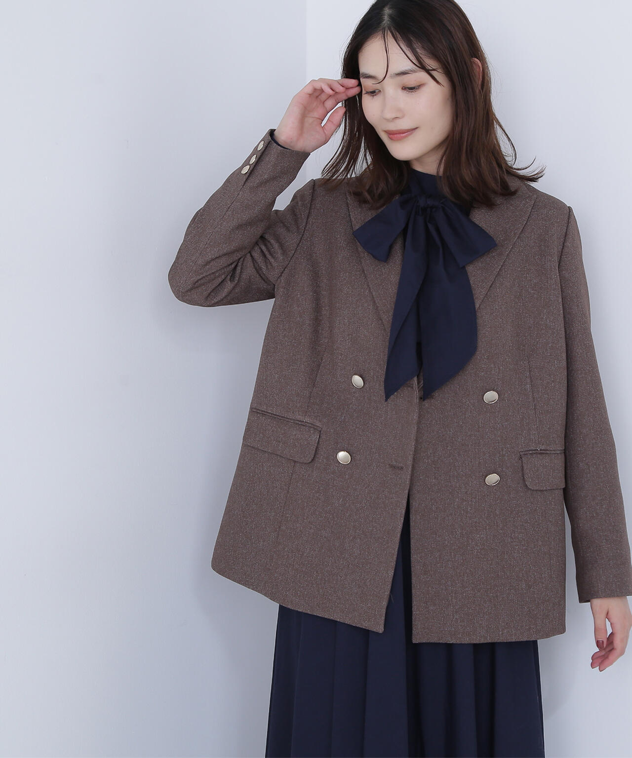 <CLASSY. お仕事名品Award 2025>「ジャケット賞」ダブルブレストボクシージャケットII