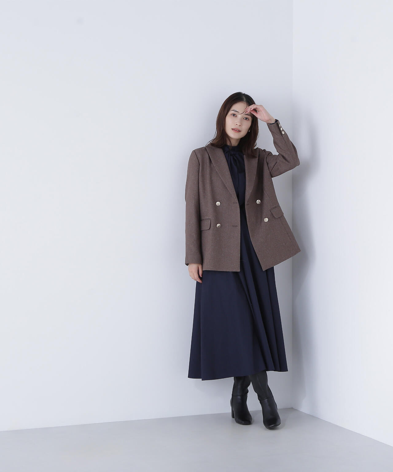 <CLASSY. お仕事名品Award 2025>「ジャケット賞」ダブルブレストボクシージャケットII