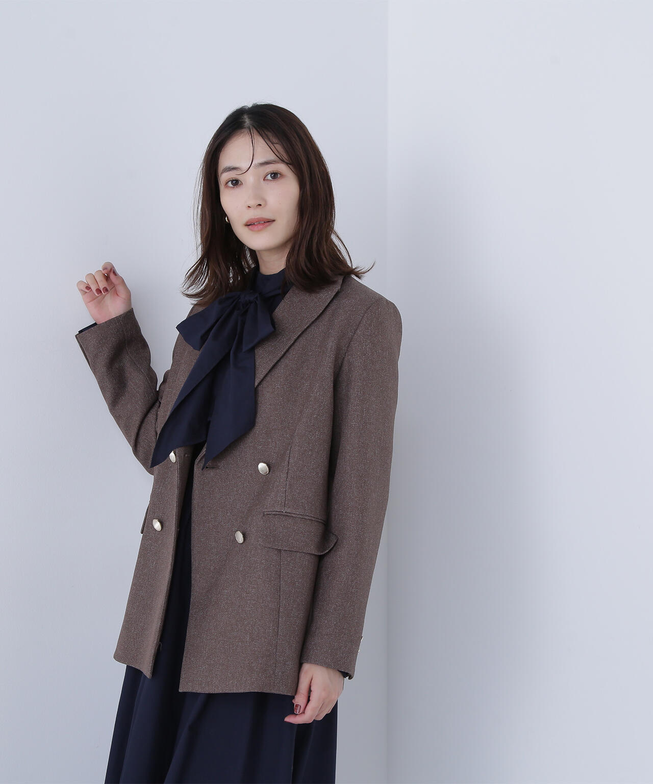 <CLASSY. お仕事名品Award 2025>「ジャケット賞」ダブルブレストボクシージャケットII