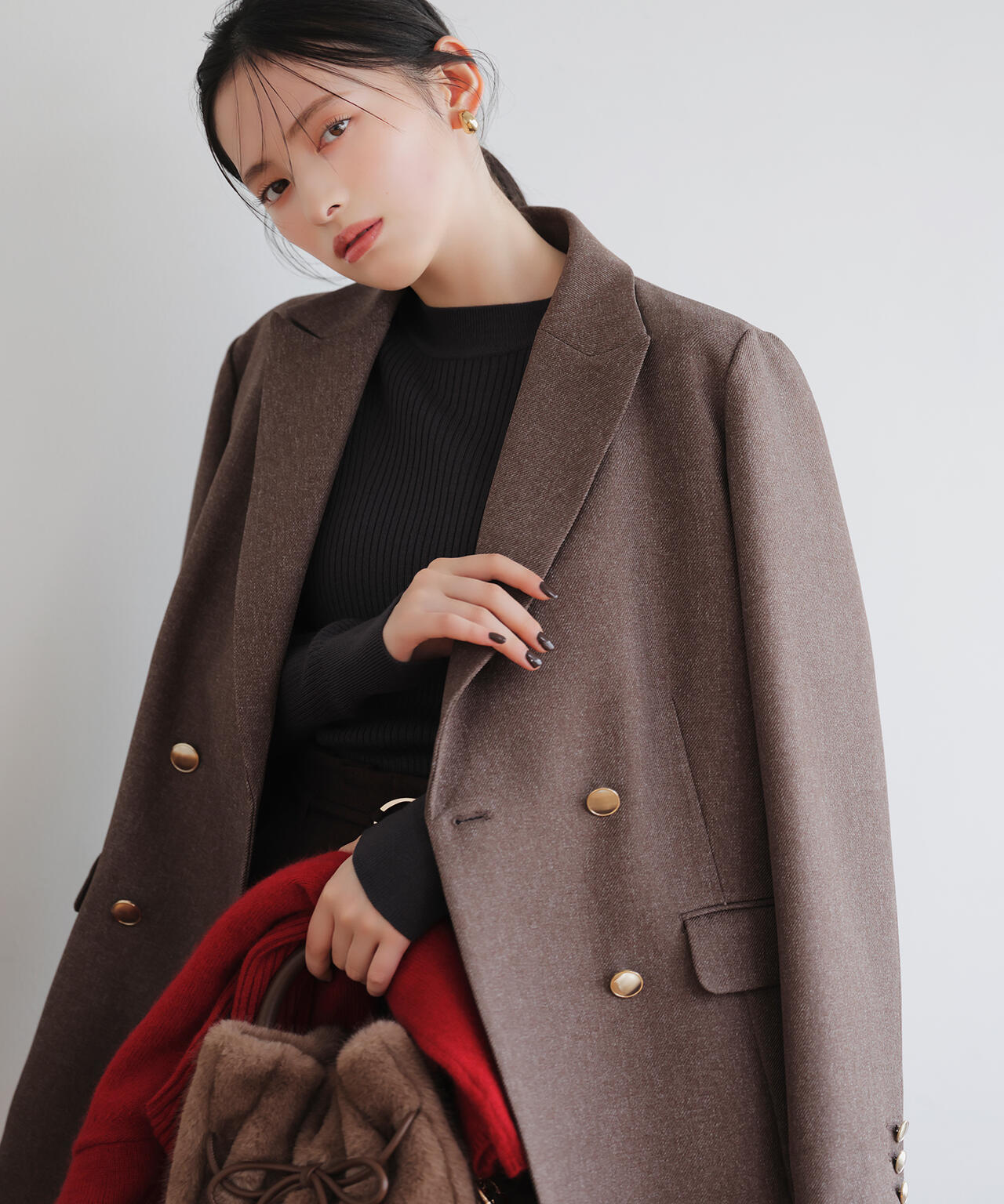 <CLASSY. お仕事名品Award 2025>「ジャケット賞」ダブルブレストボクシージャケットII