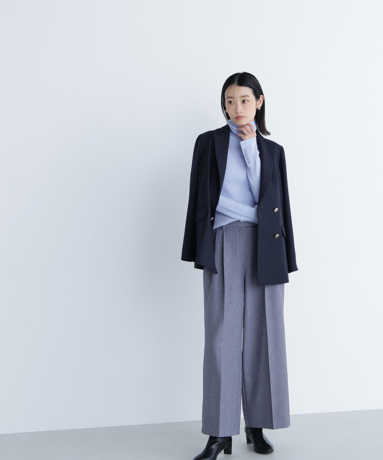 <CLASSY. お仕事名品Award 2025>「ジャケット賞」ダブルブレストボクシージャケットII