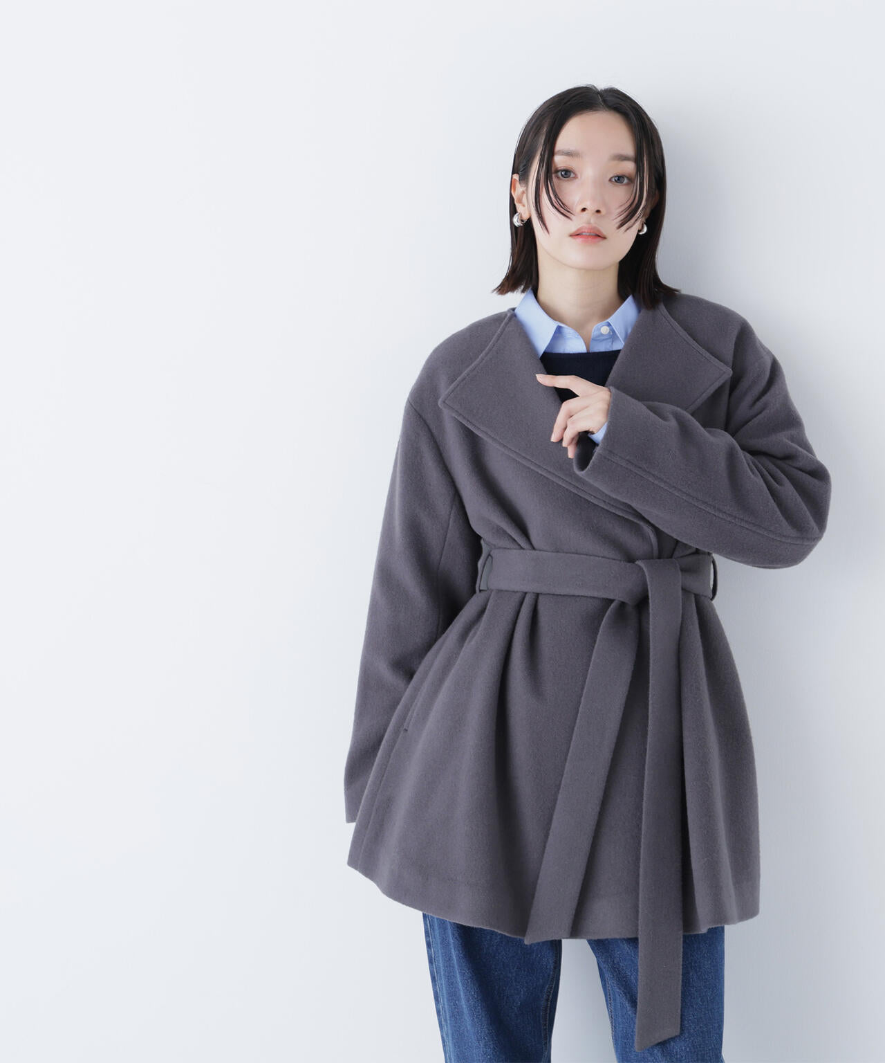 ベルテッドミディコート