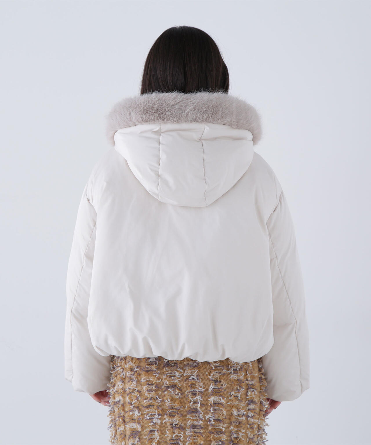 フードファーショートダウン