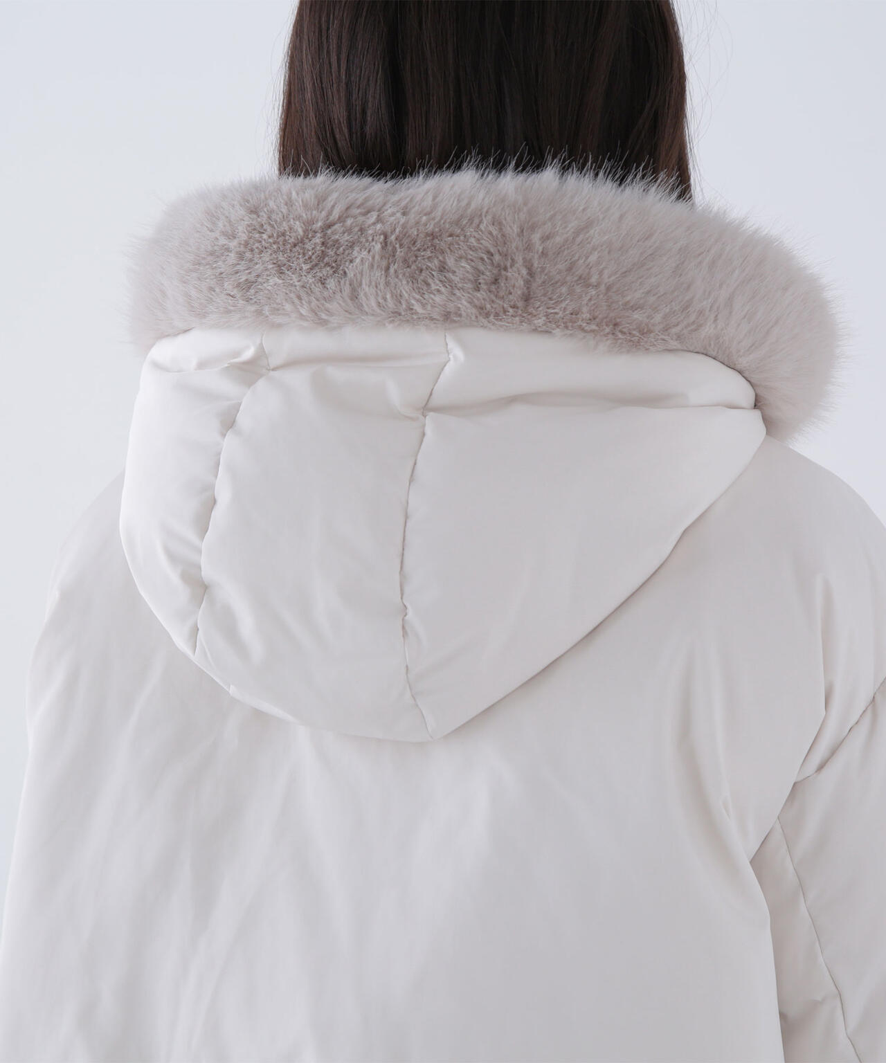 フードファーショートダウン