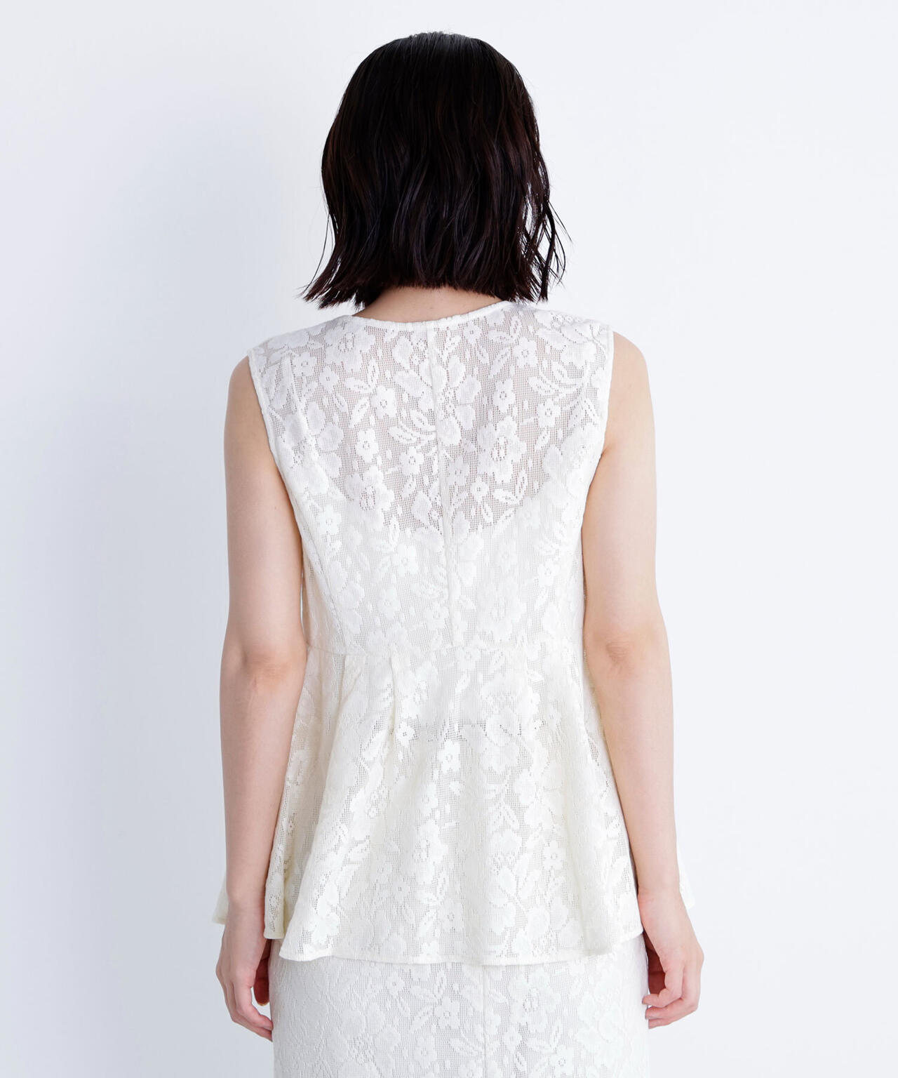 メッシュレース SETUP ジレ