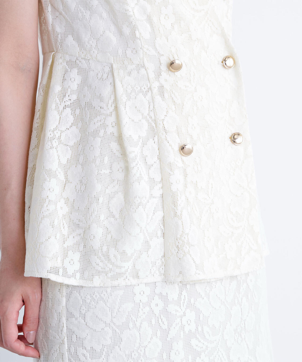 メッシュレース SETUP ジレ