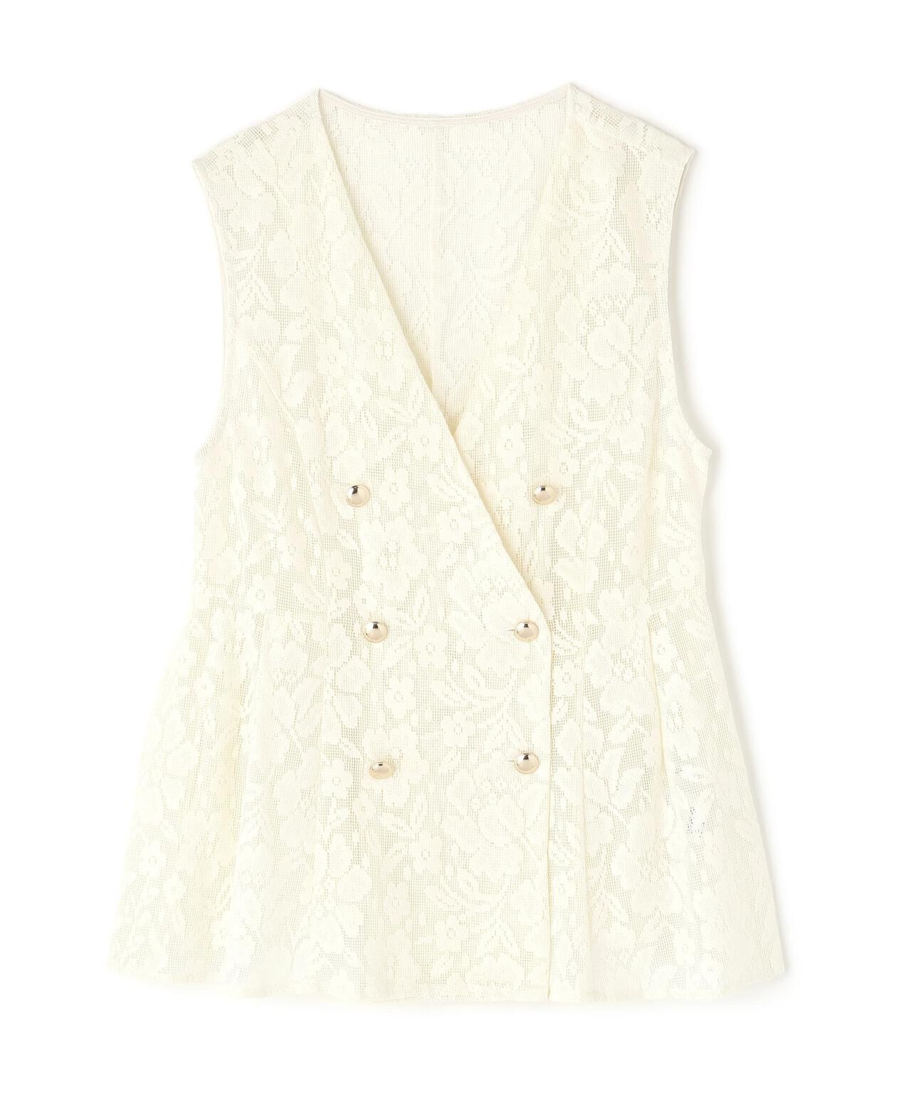 メッシュレース SETUP ジレ