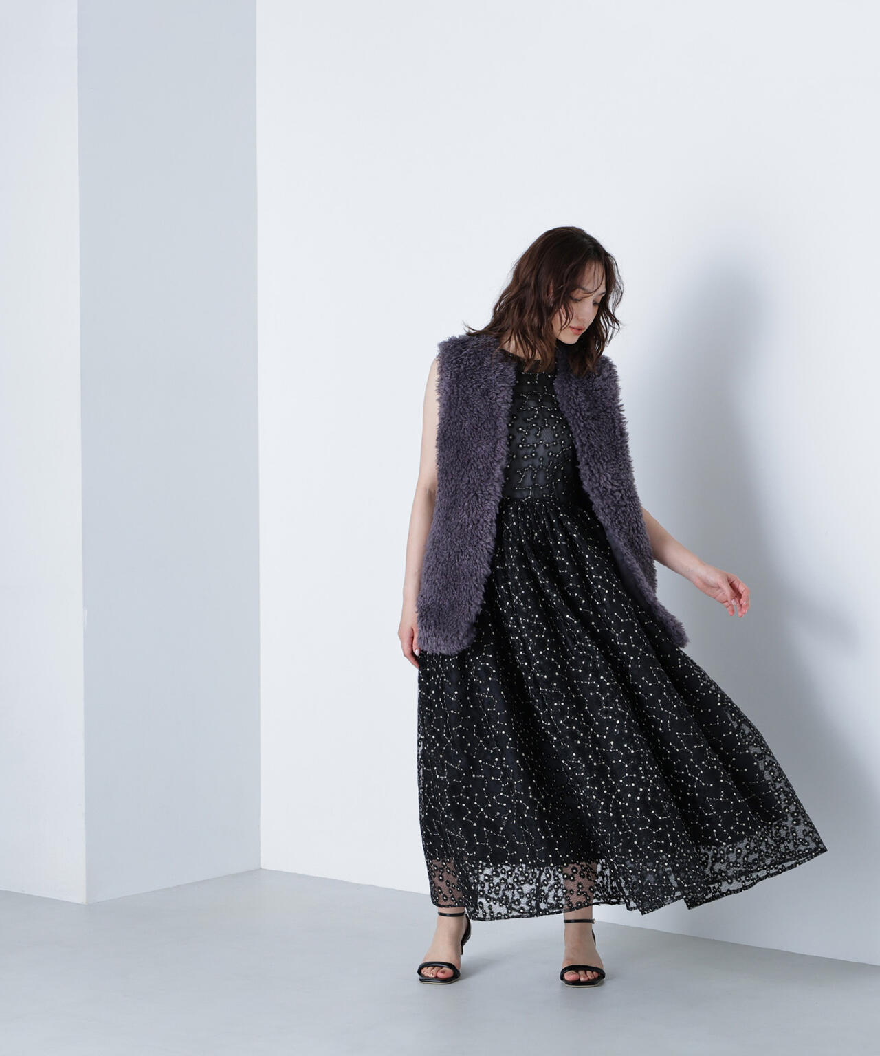 【BLANC】カーリーフェイクファージレ