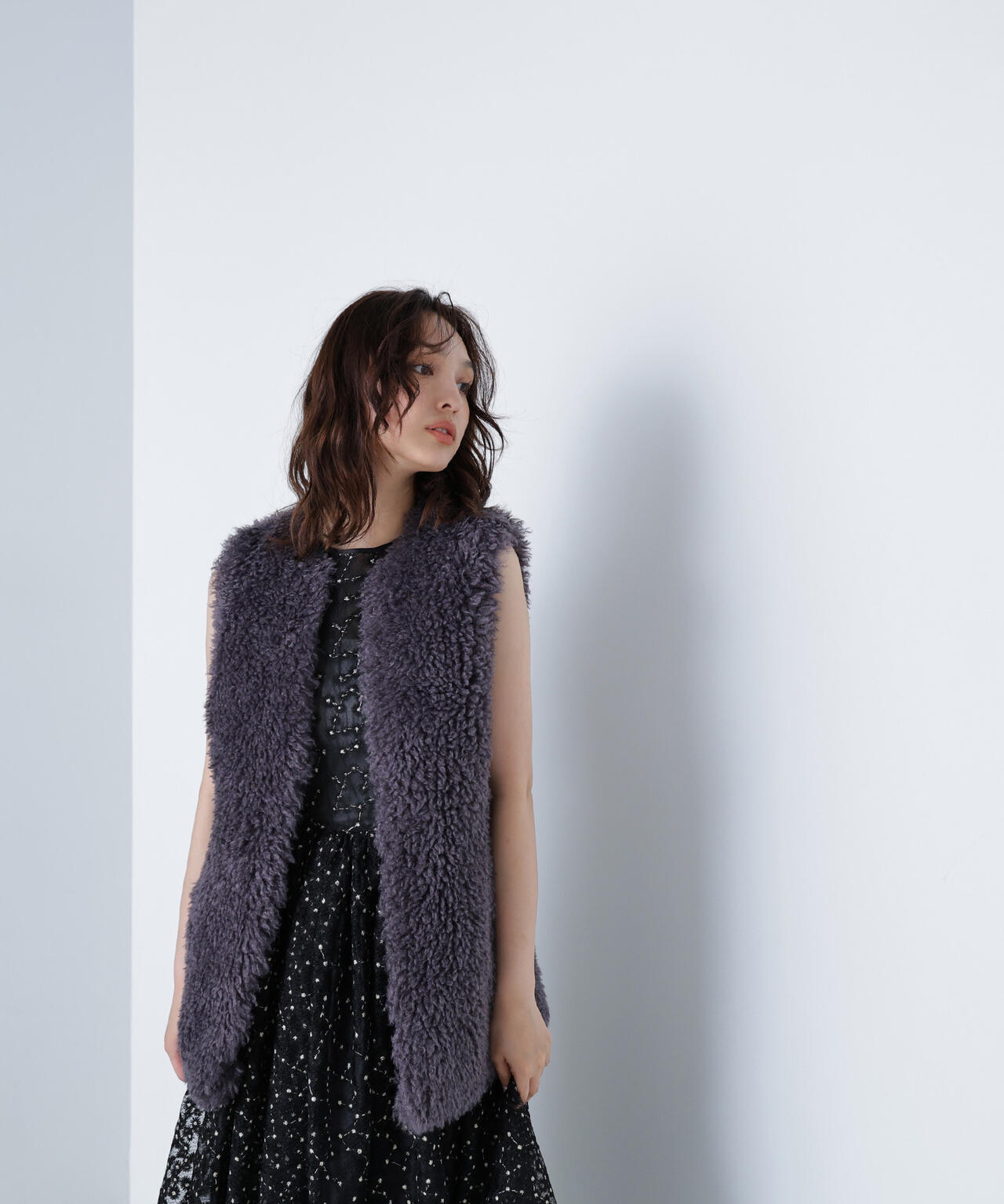 【BLANC】カーリーフェイクファージレ