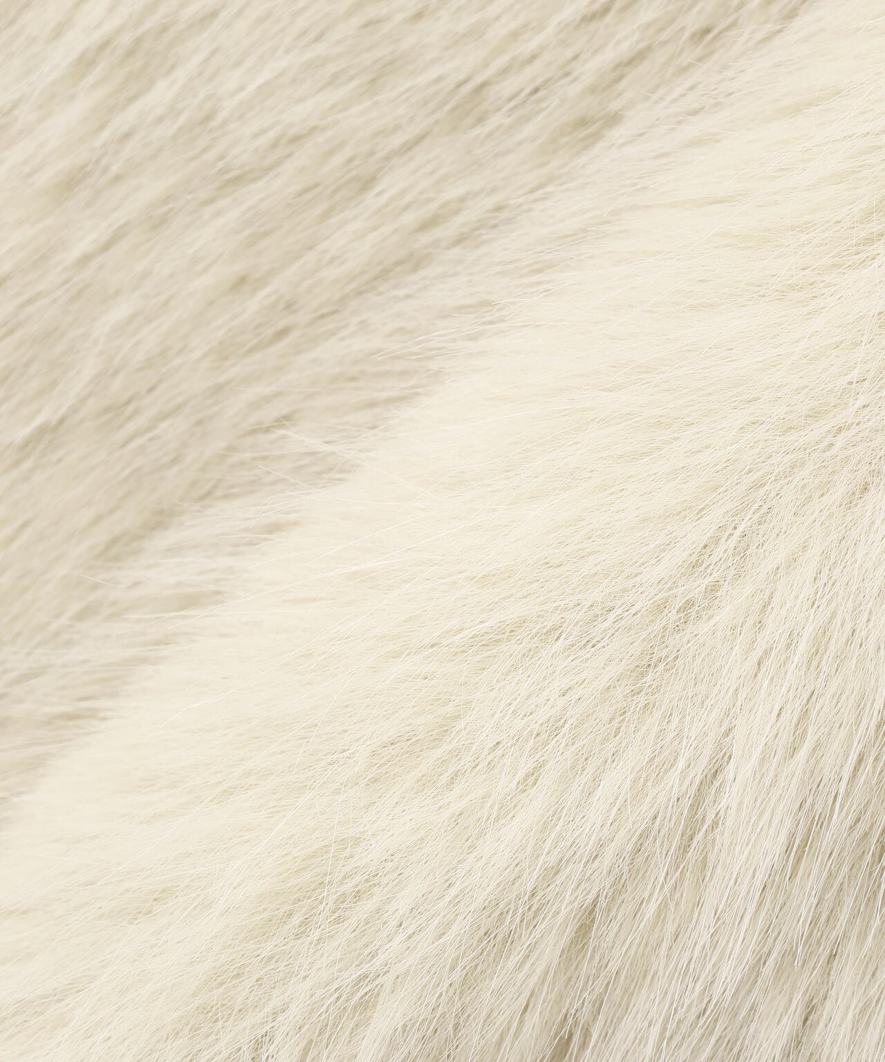 【BLANC】フェイクファーショートベスト