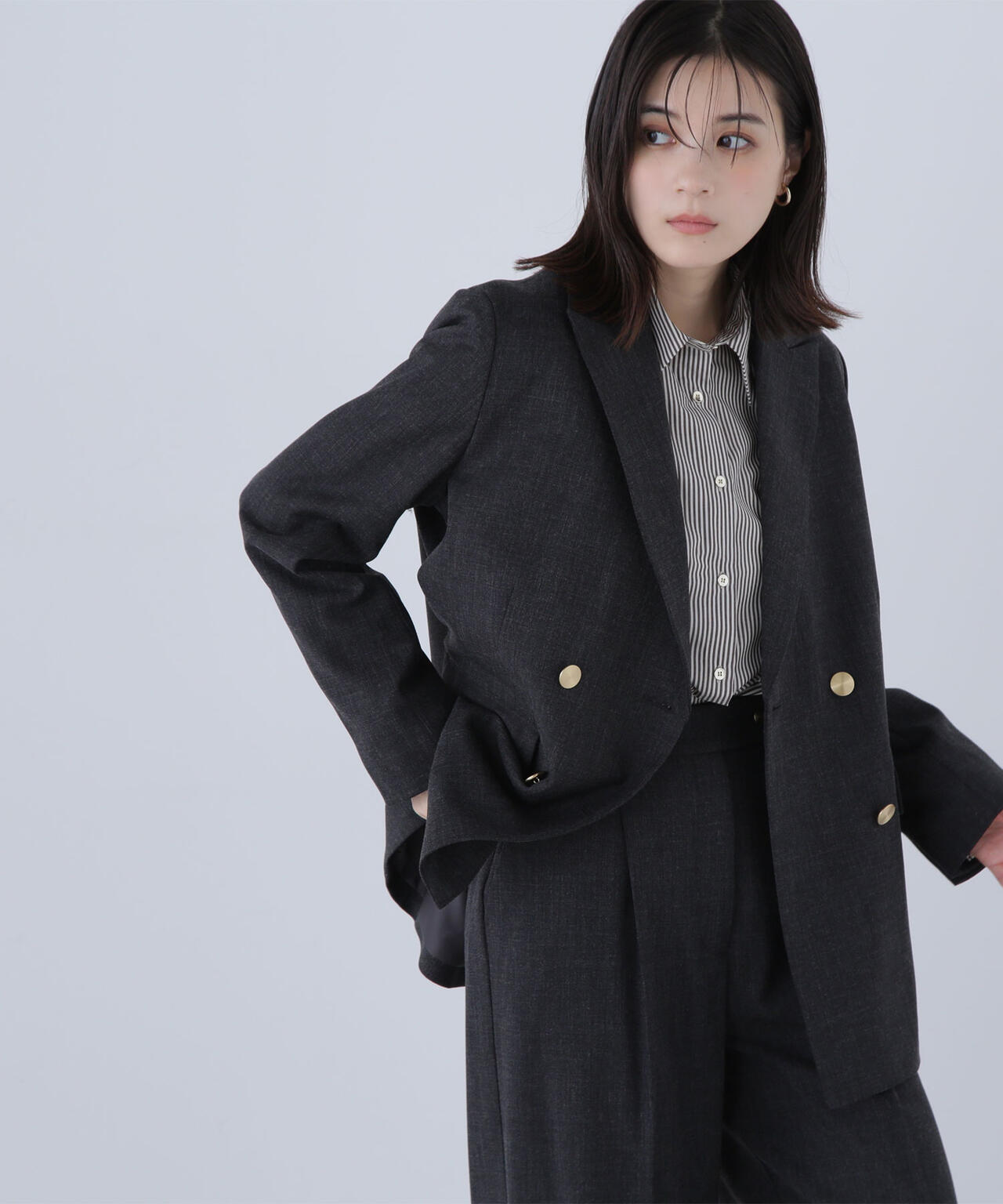 ボクシージャケットセットアップ