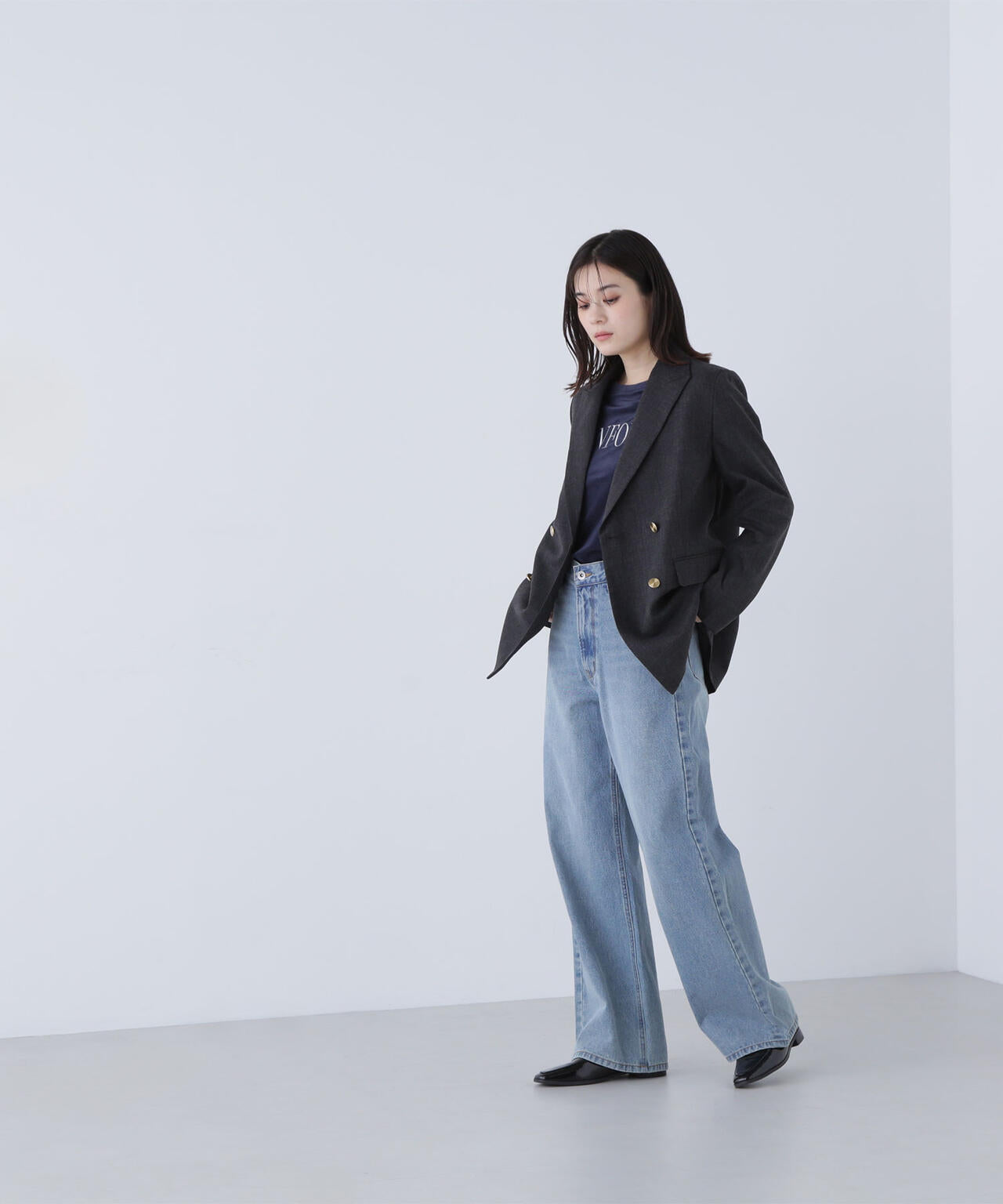 ボクシージャケットセットアップ