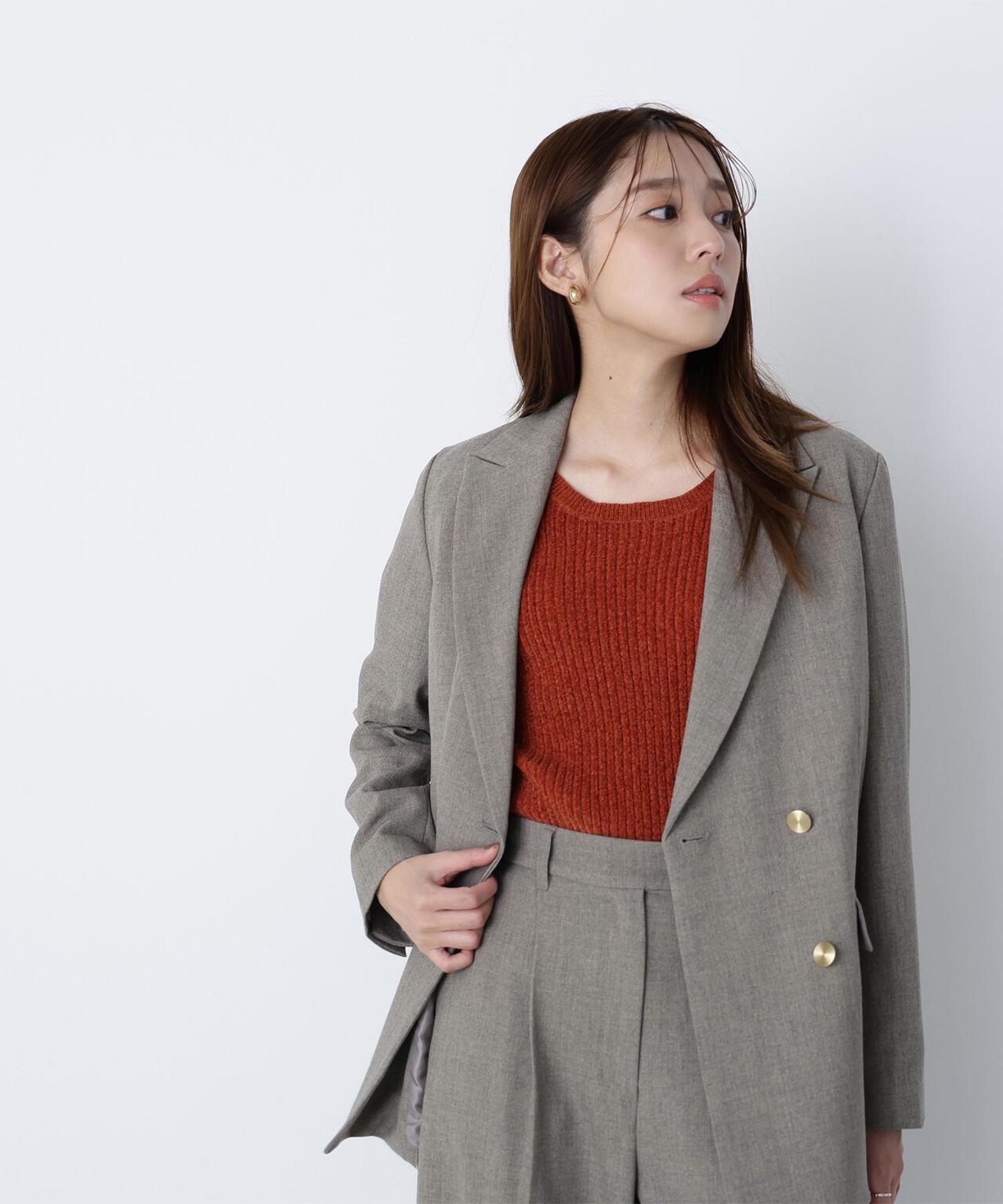 ボクシージャケットセットアップ