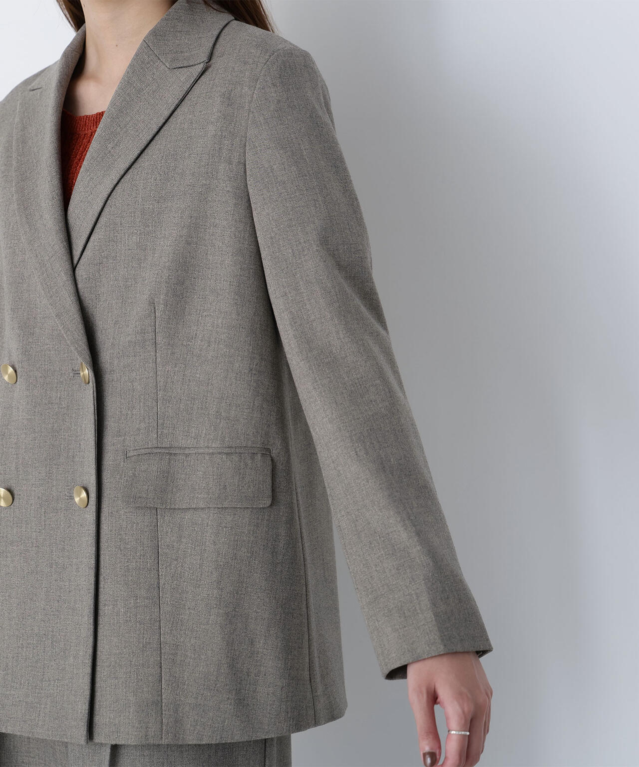 【ルミネ・ルクア・銀座インズ・有楽町マルイ・mix.tokyo 限定】 ボクシージャケットセットアップ