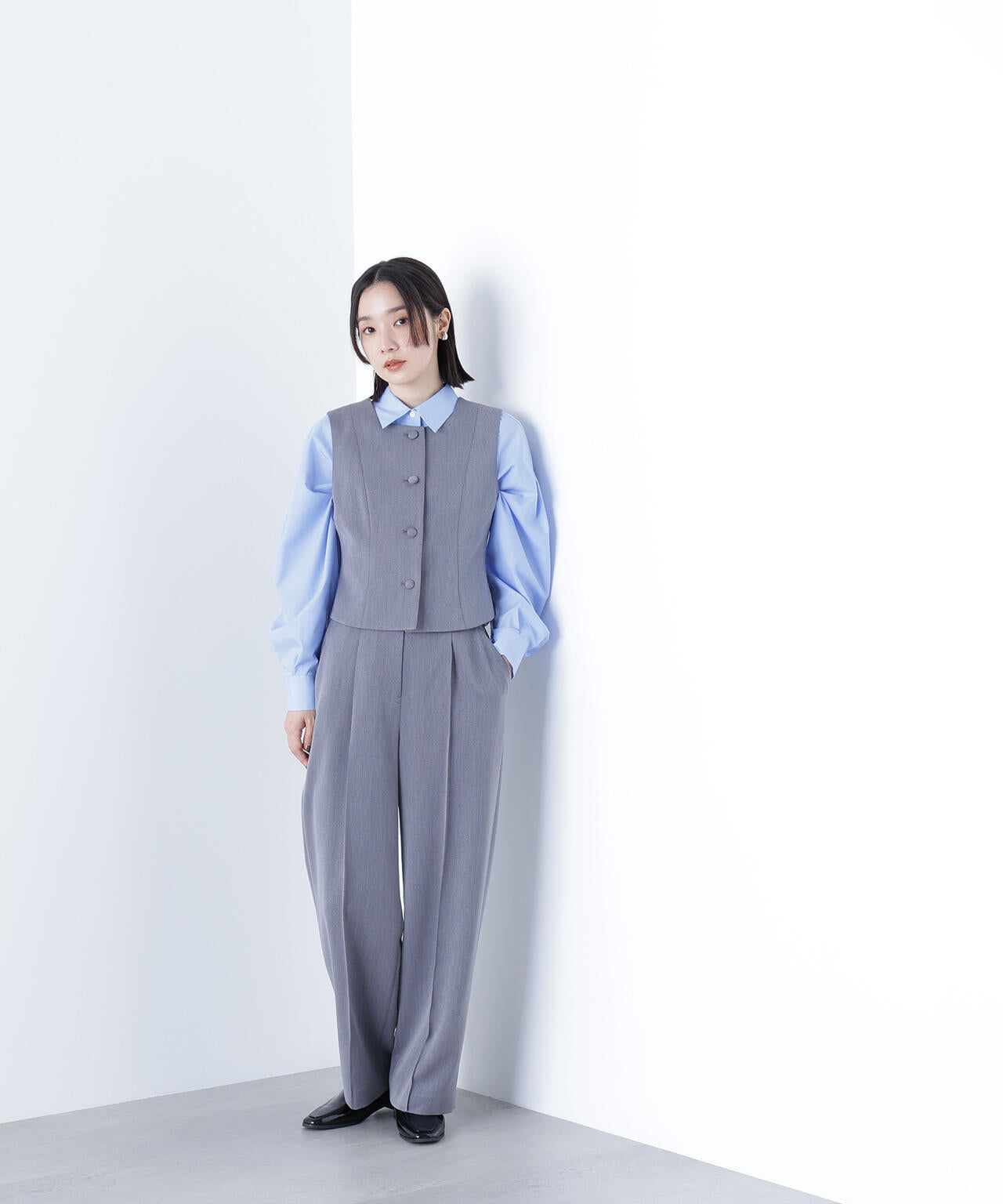 【Oggi掲載】コンパクトベストセットアップ